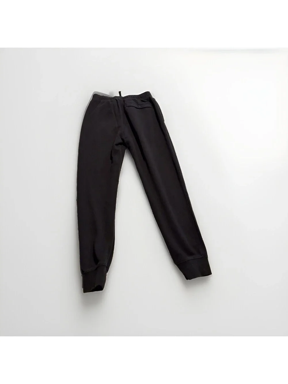 Nike Men’s Cuffed Sweatpants Standard Fit Taper Leg Regular Length  Black Med